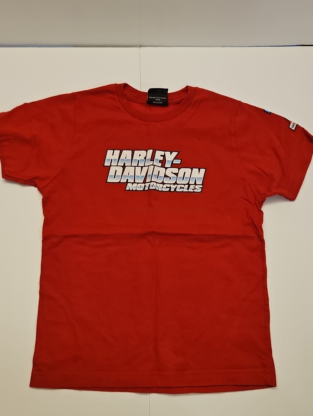 Harley-Davidson Red Short Sleeve Logo Tee